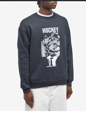 HOCKEY Men's God of Suffer 2 Crew Sweatshirt in Black 🌵